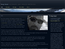 Tablet Screenshot of dougmeyer.net